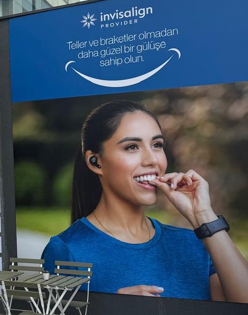 Ada Beylikdüzü şubesi Invisalign Provider panosu